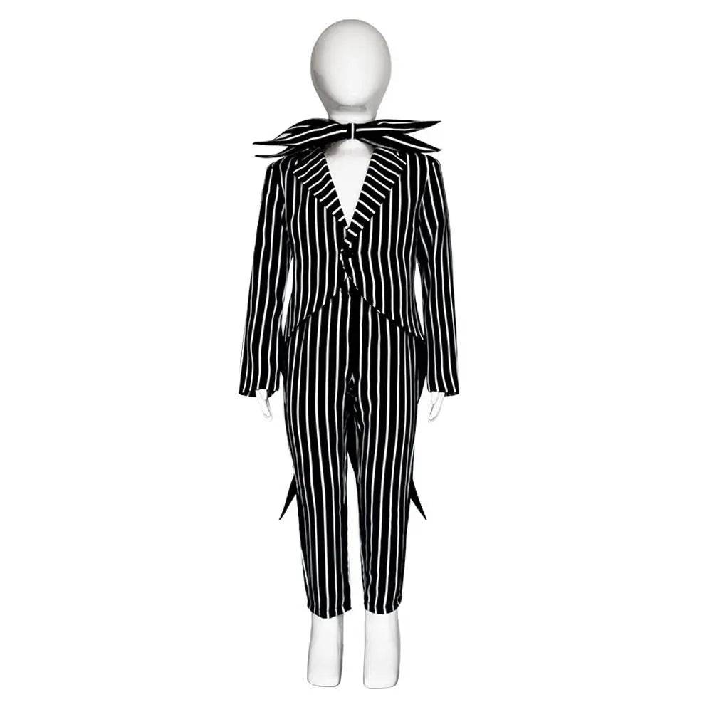 Adult kids Jack Skellington Sally Suit Costume The Nightmare Before Christmas for women men Boy Girl full Set - Ecosfun
