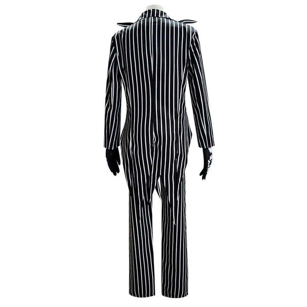 Adult kids Jack Skellington Sally Suit Costume The Nightmare Before Christmas for women men Boy Girl full Set - Ecosfun