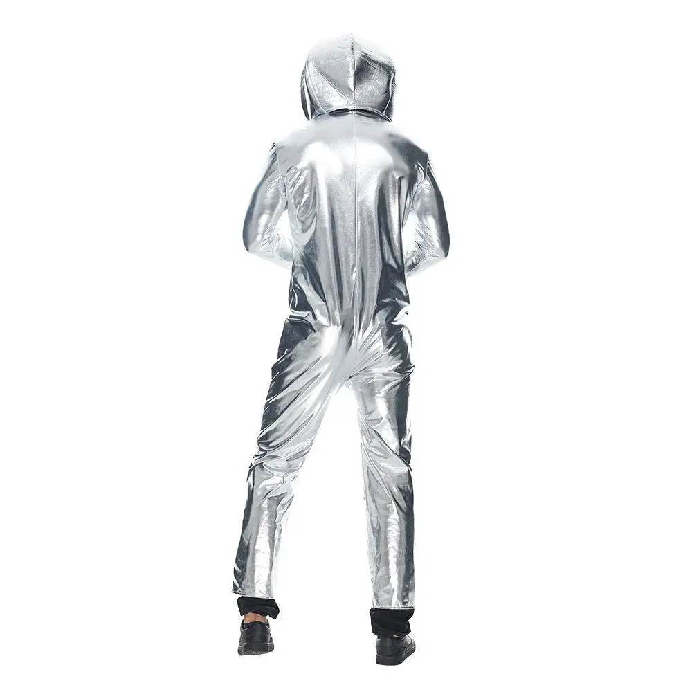 Alien Funny UFO Astronaut Cosplay Costume Outfits Halloween Carnival Suit - Ecosfun