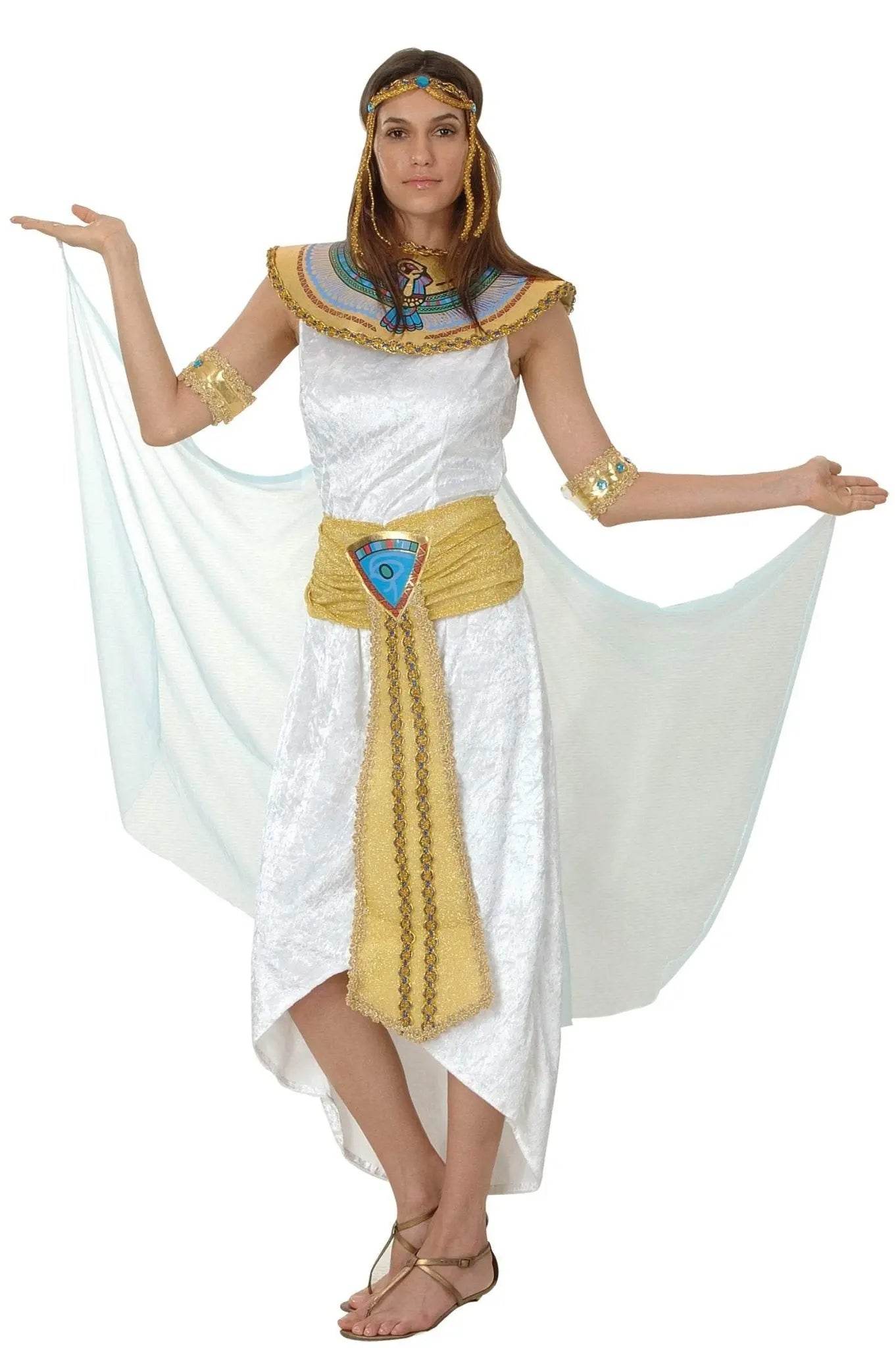 Ancient Greek Egypt Pharoah Egyptian Queen Role Play Cosplay Costume - Ecosfun