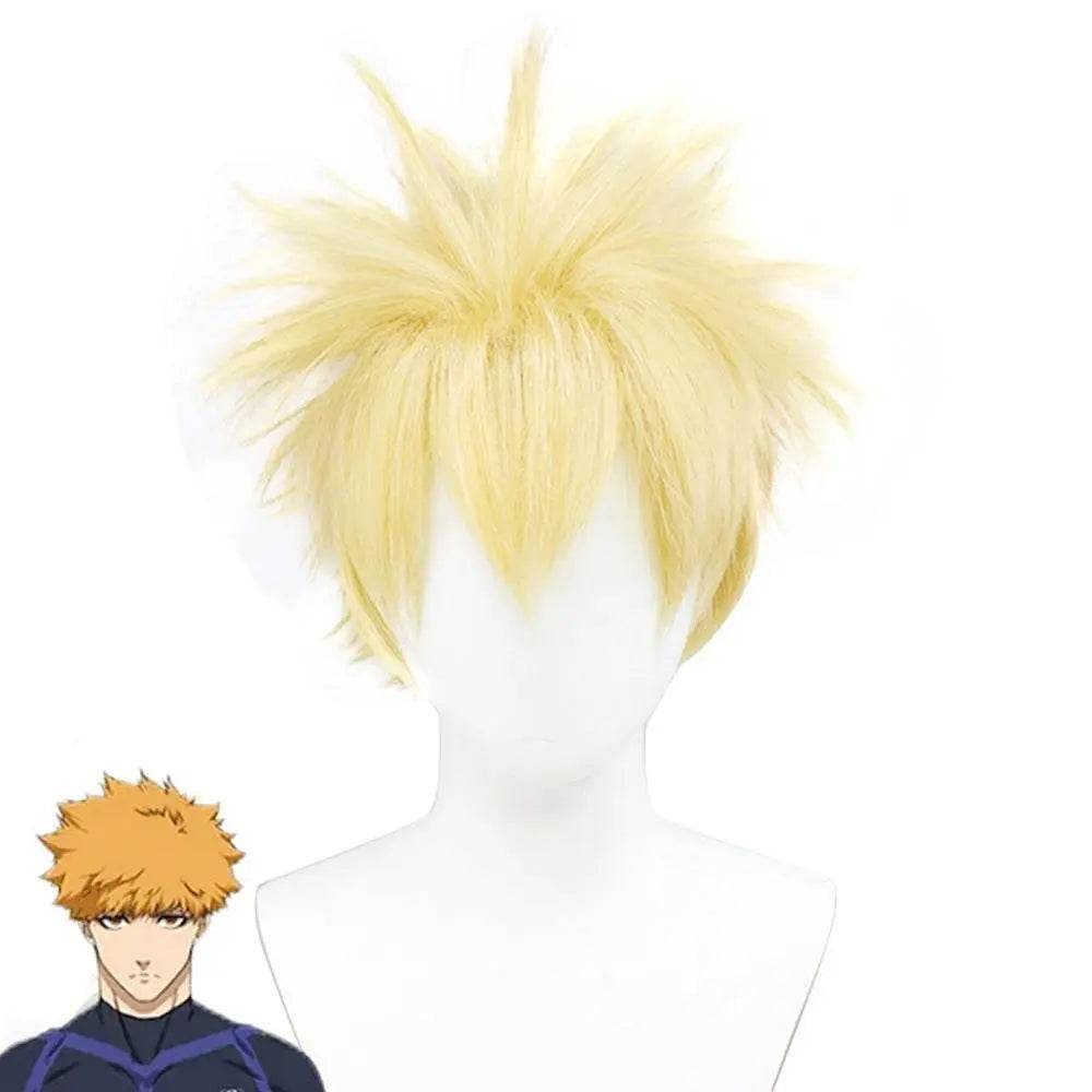 Chigiri Hyoma Cosplay Wig Bachira Meguru Hair Blue Lock costume wigs - Ecosfun