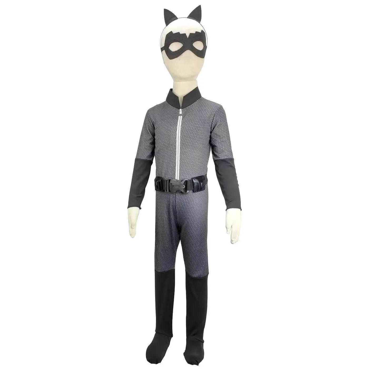 Children's Catwoman Costume Dark Knight 4-piece set Kids - Ecosfun
