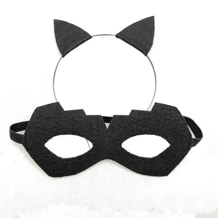 Children's Catwoman Costume Dark Knight 4-piece set Kids - Ecosfun