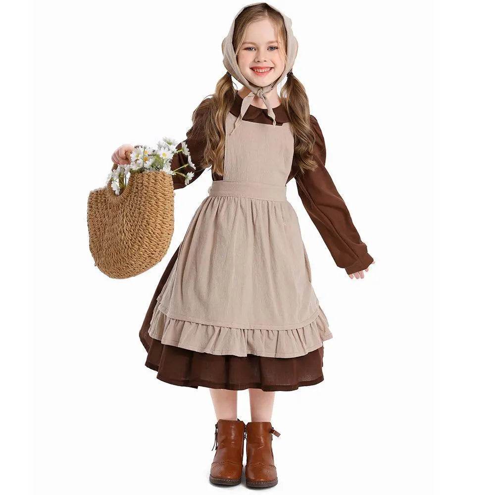 Children's Day Cinderella Maid Costume Party Costume - Ecosfun
