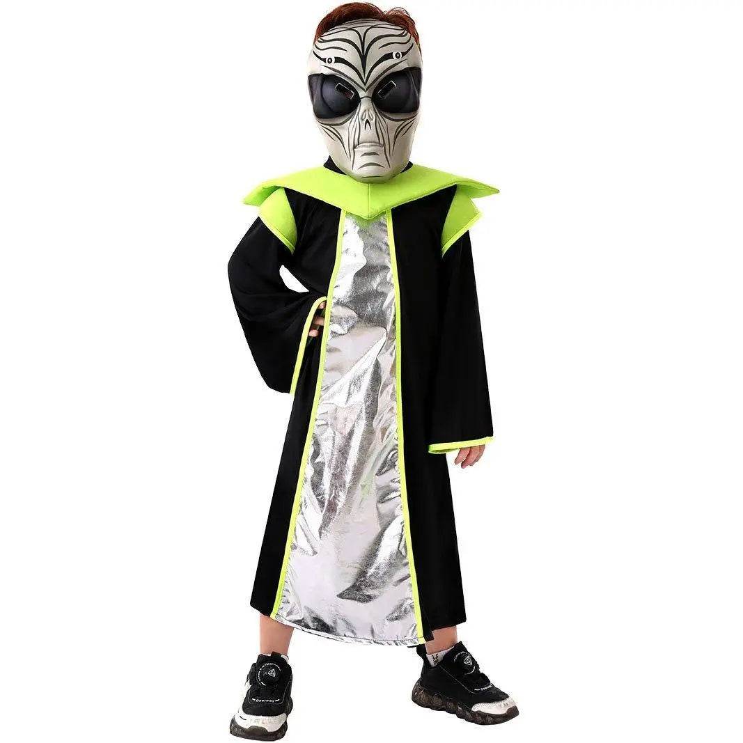Children's ET Alien Cosplay Costume Halloween and Kindergarten Party Outfit - Ecosfun