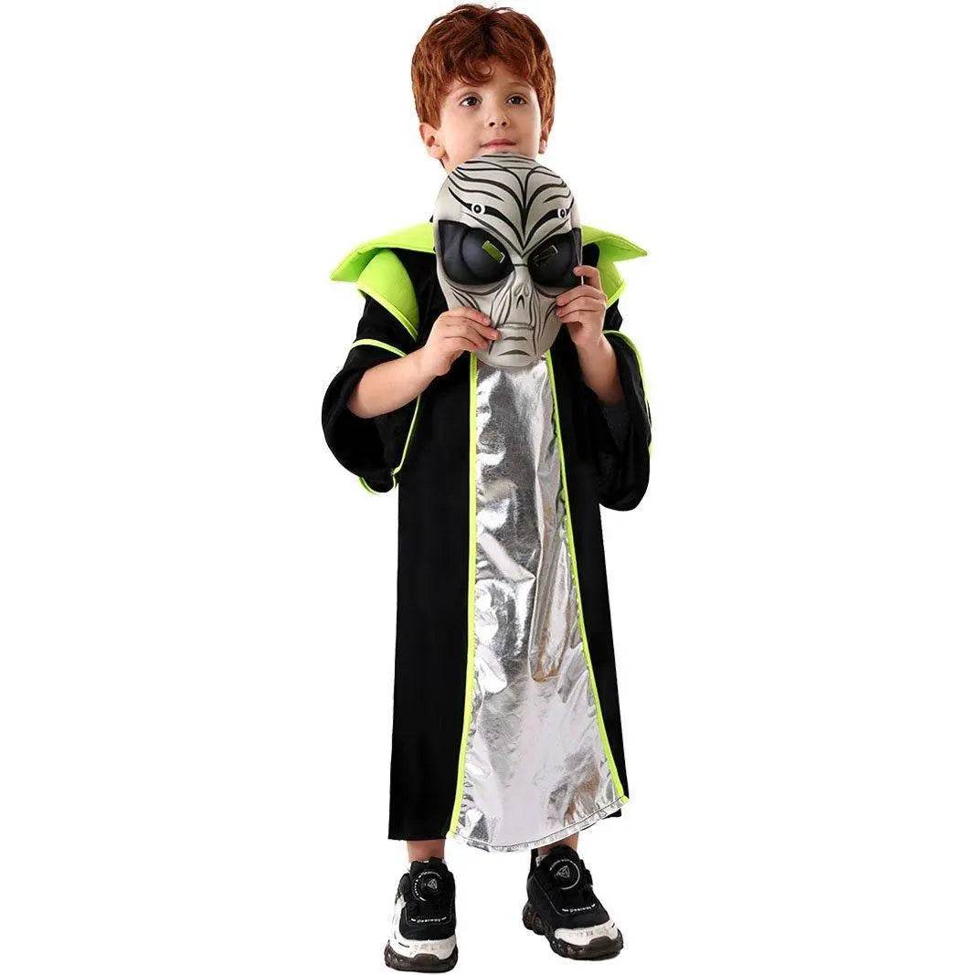 Children's ET Alien Cosplay Costume Halloween and Kindergarten Party Outfit - Ecosfun