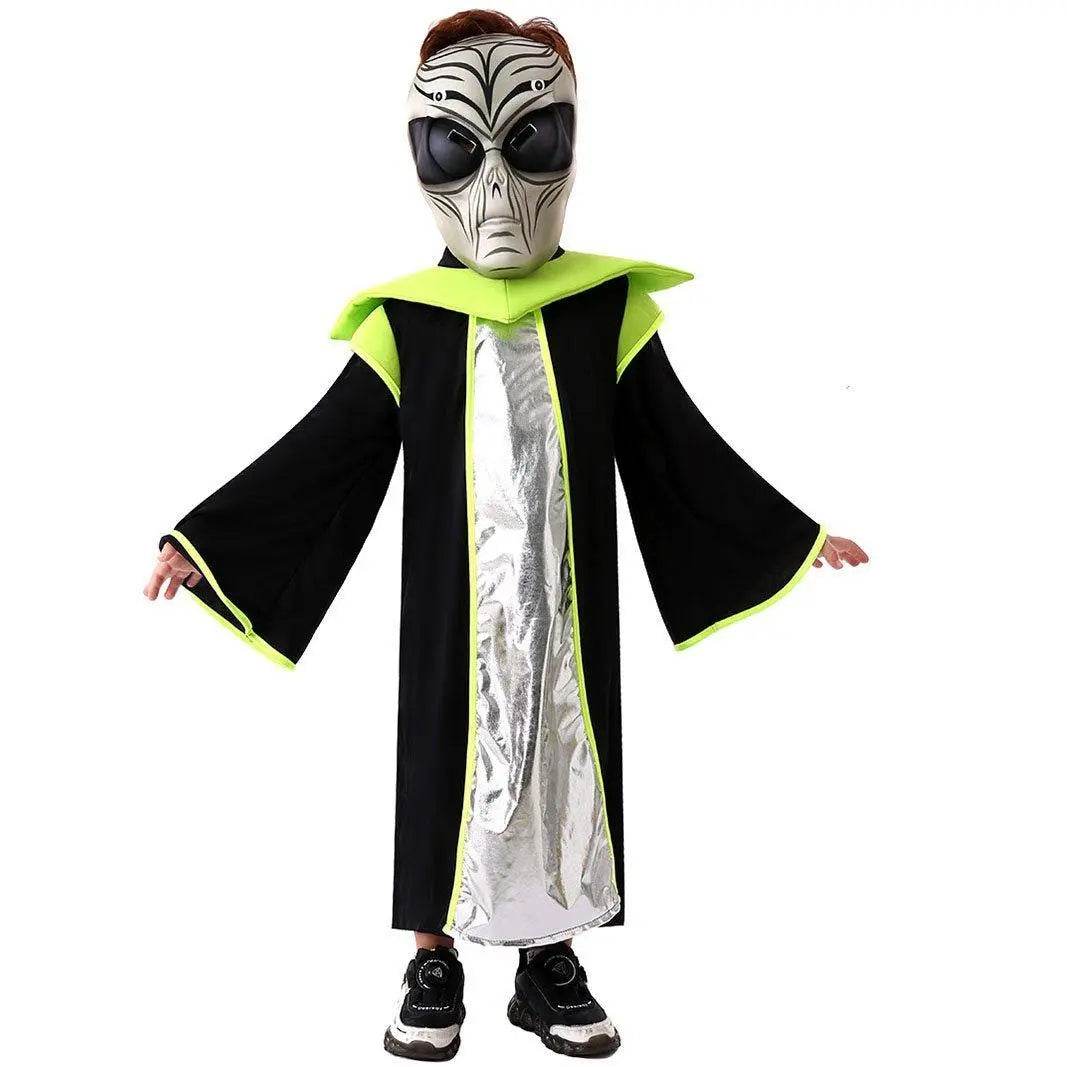 Children's ET Alien Cosplay Costume Halloween and Kindergarten Party Outfit - Ecosfun