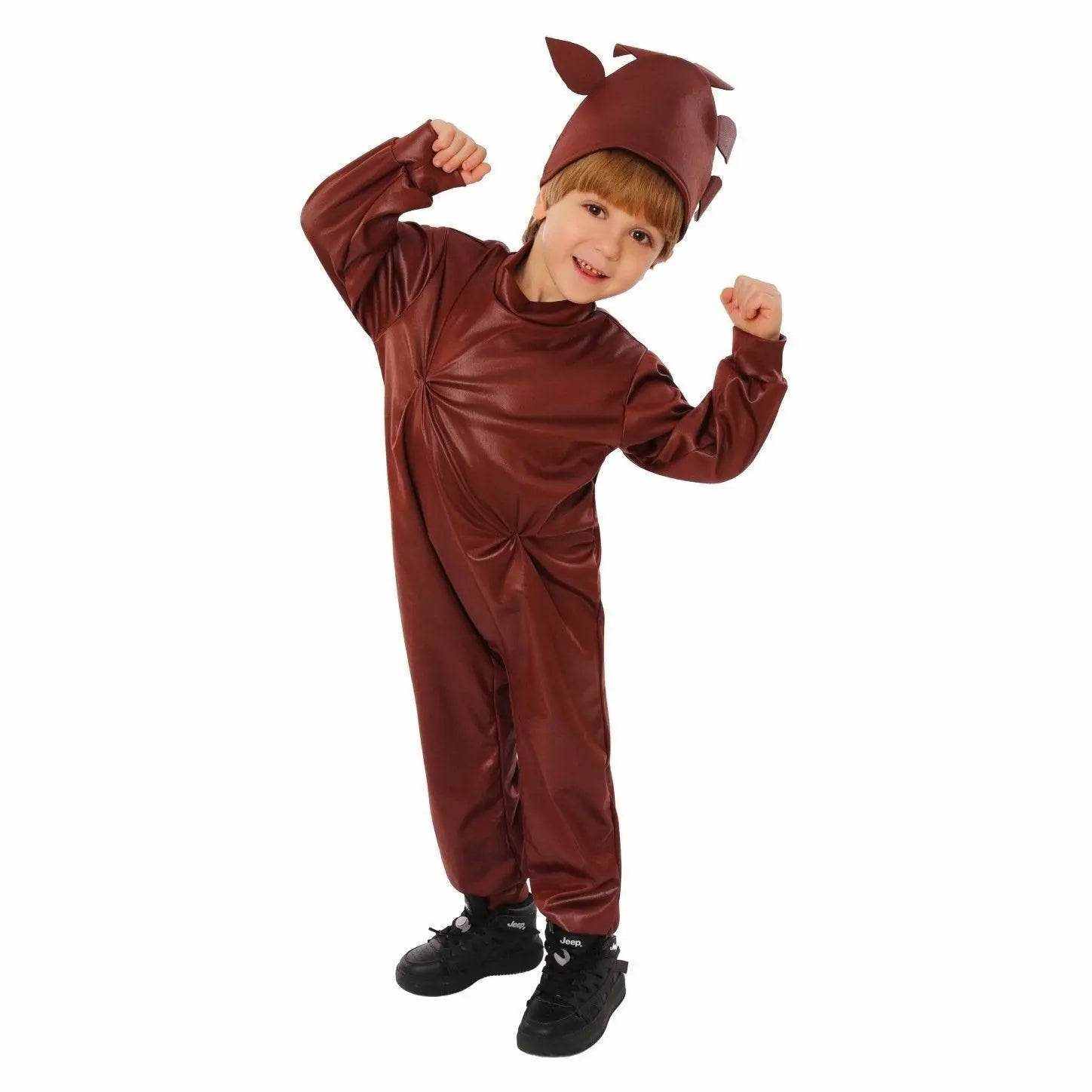Chocolate Sauce Kids Funny Stage Performance Cosplay Costumes Halloween - Ecosfun