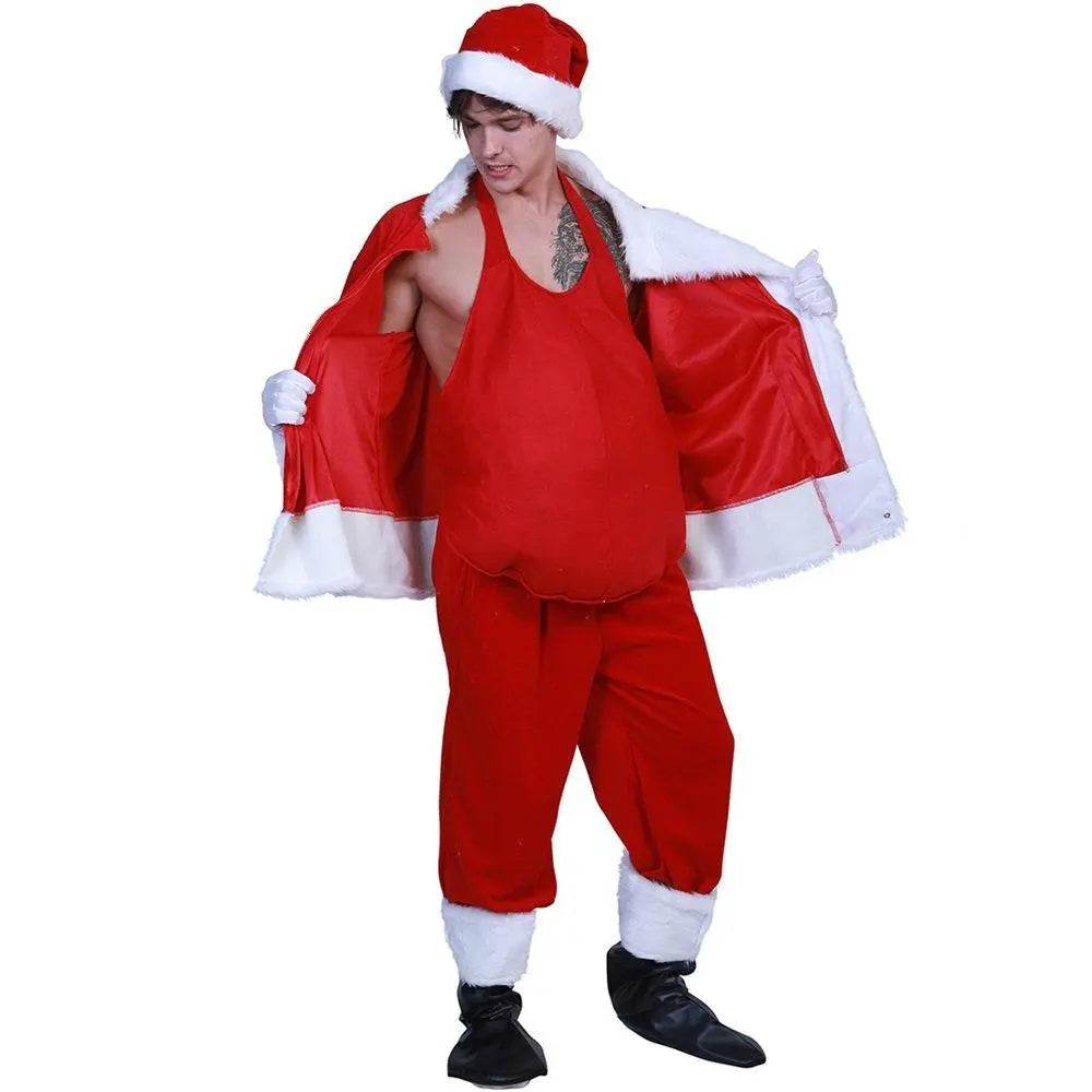 Christmas Costume Accessories Santa Claus Fake Belly Props Unisex - Ecosfun