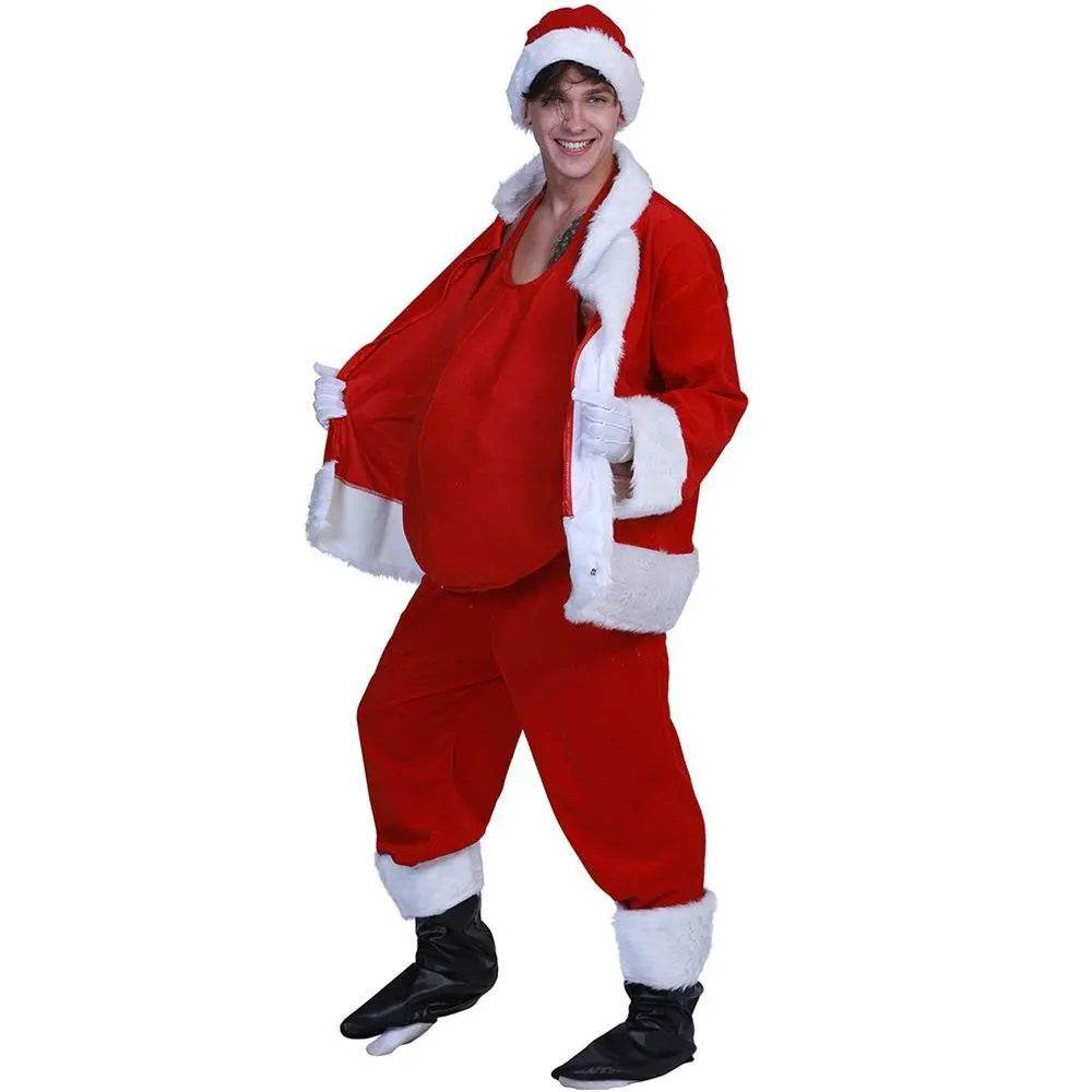 Christmas Costume Accessories Santa Claus Fake Belly Props Unisex - Ecosfun