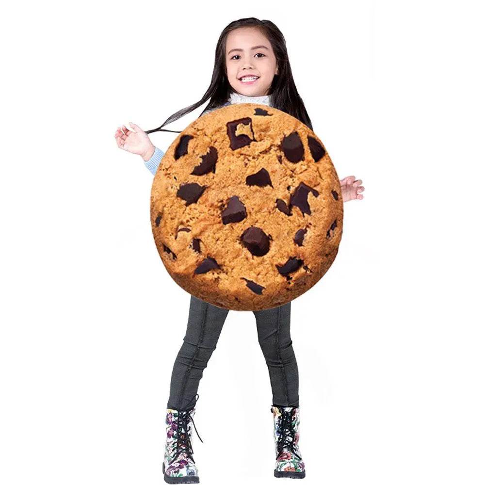 Cookie Cosplay Costumes Family Role-playing Parent-child Outfit Halloween Dress for Adult Kids - Ecosfun