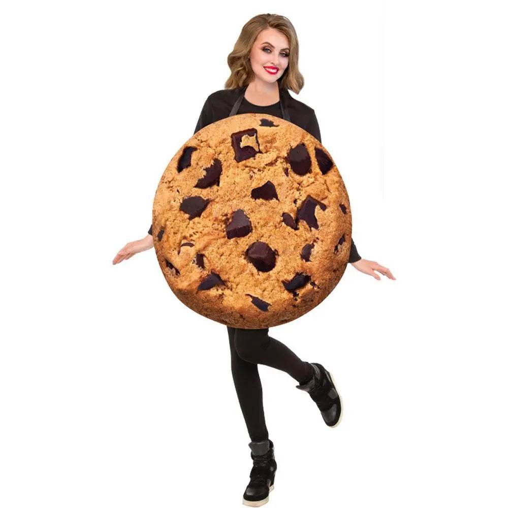 Cookie Cosplay Costumes Family Role-playing Parent-child Outfit Halloween Dress for Adult Kids - Ecosfun