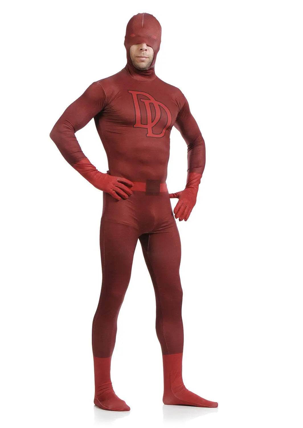 Daredevil Spandex Bodysuit Zentai Suit Catsuit Unisex Costume - Ecosfun