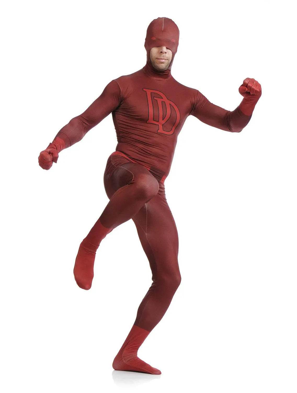 Daredevil Spandex Bodysuit Zentai Suit Catsuit Unisex Costume - Ecosfun