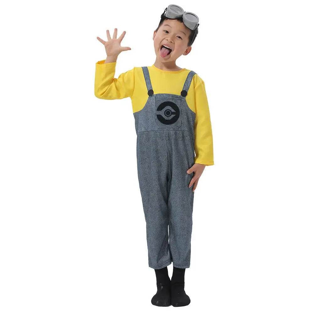 Despicable Me Minions Kids Children Cartoon Cosplay Costume Boys Girls - Ecosfun
