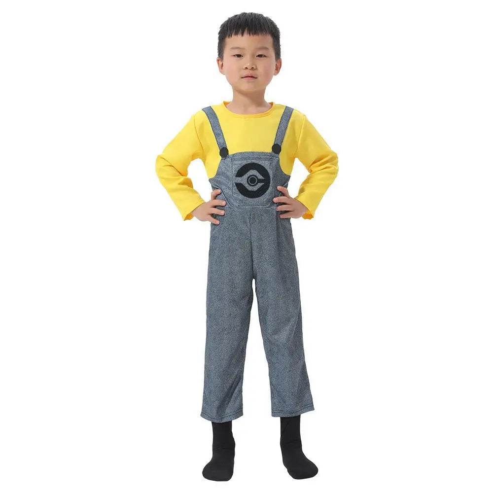Despicable Me Minions Kids Children Cartoon Cosplay Costume Boys Girls - Ecosfun