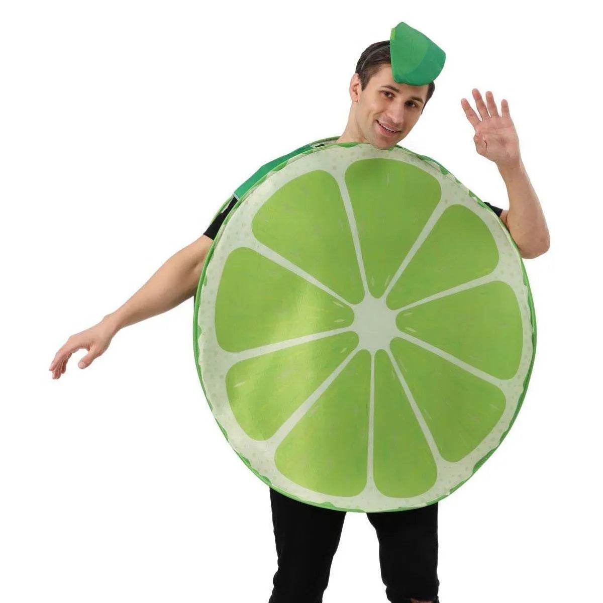 Fruit lime Halloween Costume Outfits Party Carnival Cosplay - Ecosfun