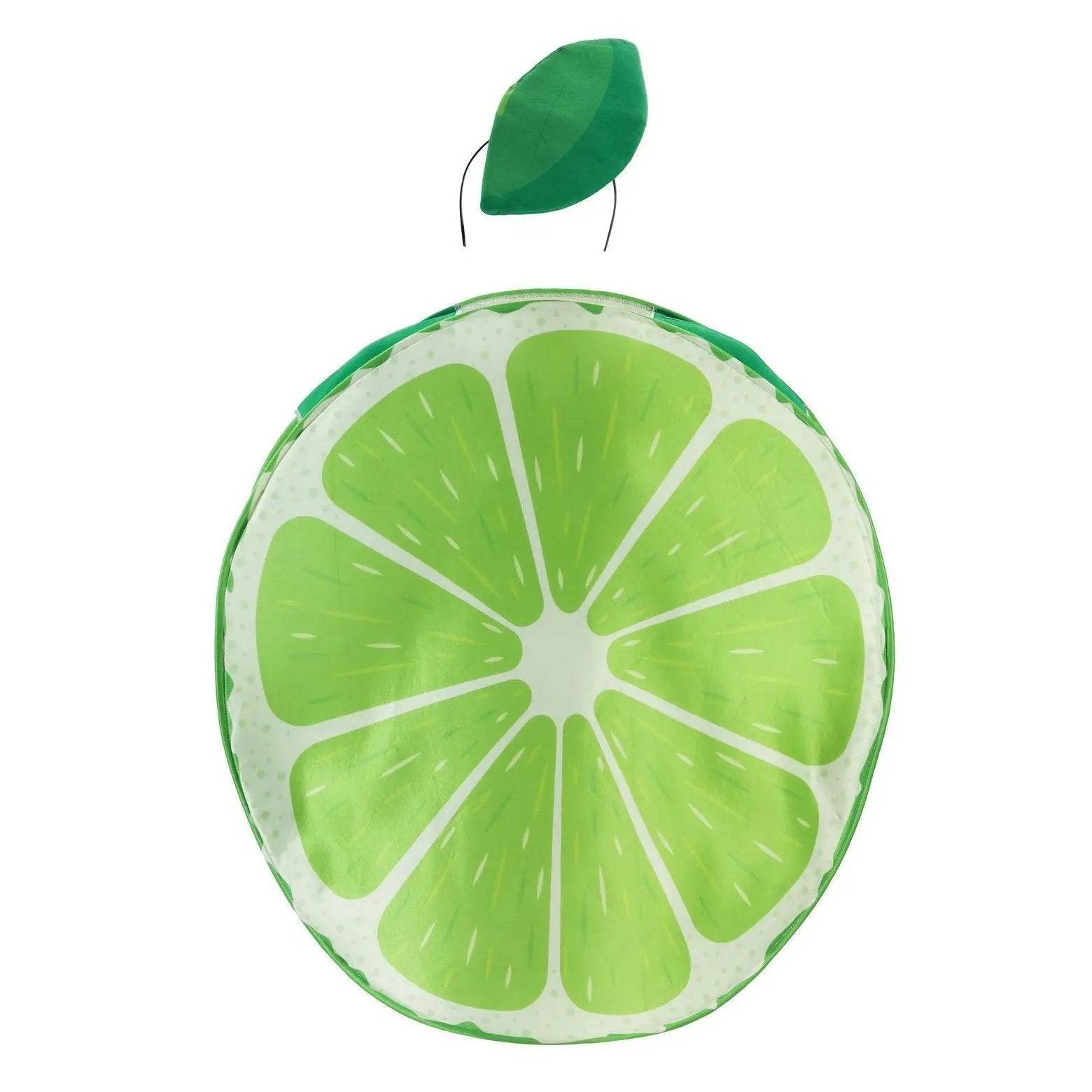 Fruit lime Halloween Costume Outfits Party Carnival Cosplay - Ecosfun