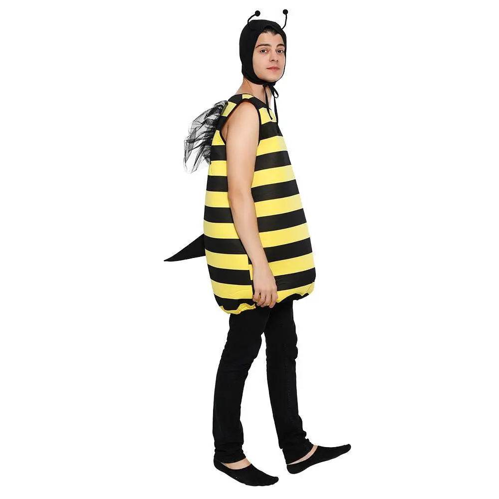 Halloween Bumble Bee Cosplay Costumes Party Animal Outfit Dress Up For Adults - Ecosfun