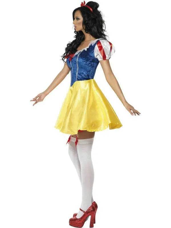 Halloween Snow White Dress Cosplay Costume Sassy - Ecosfun