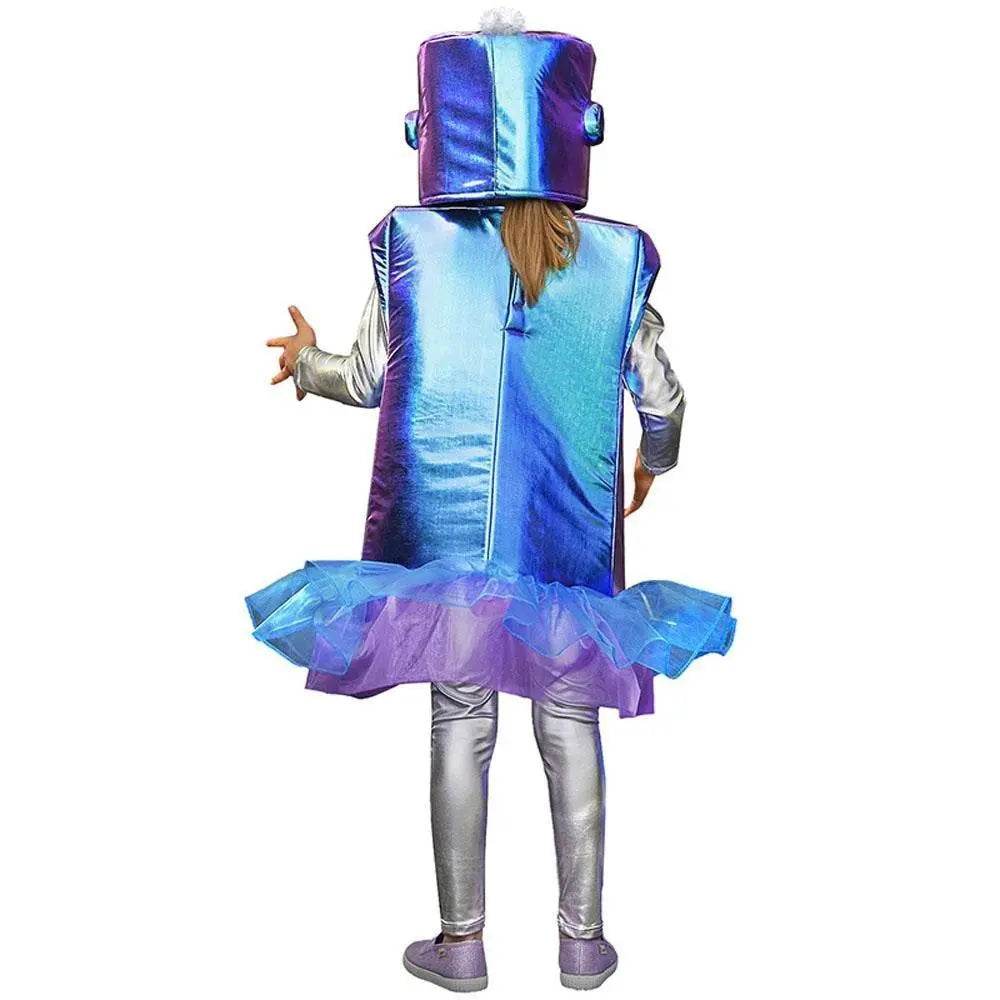 Kids Alien Spaceship Costume for Halloween School Parties and Performances - Ecosfun