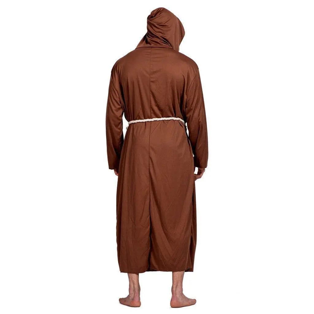 Medieval Monk Robe Priest Robe Halloween Cosplay Stage props show costume - Pajamasbuy
