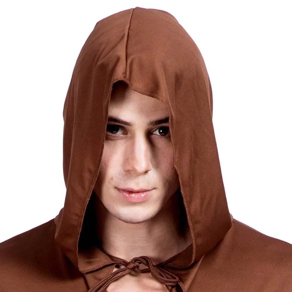 Medieval Monk Robe Priest Robe Halloween Cosplay Stage props show costume - Ecosfun