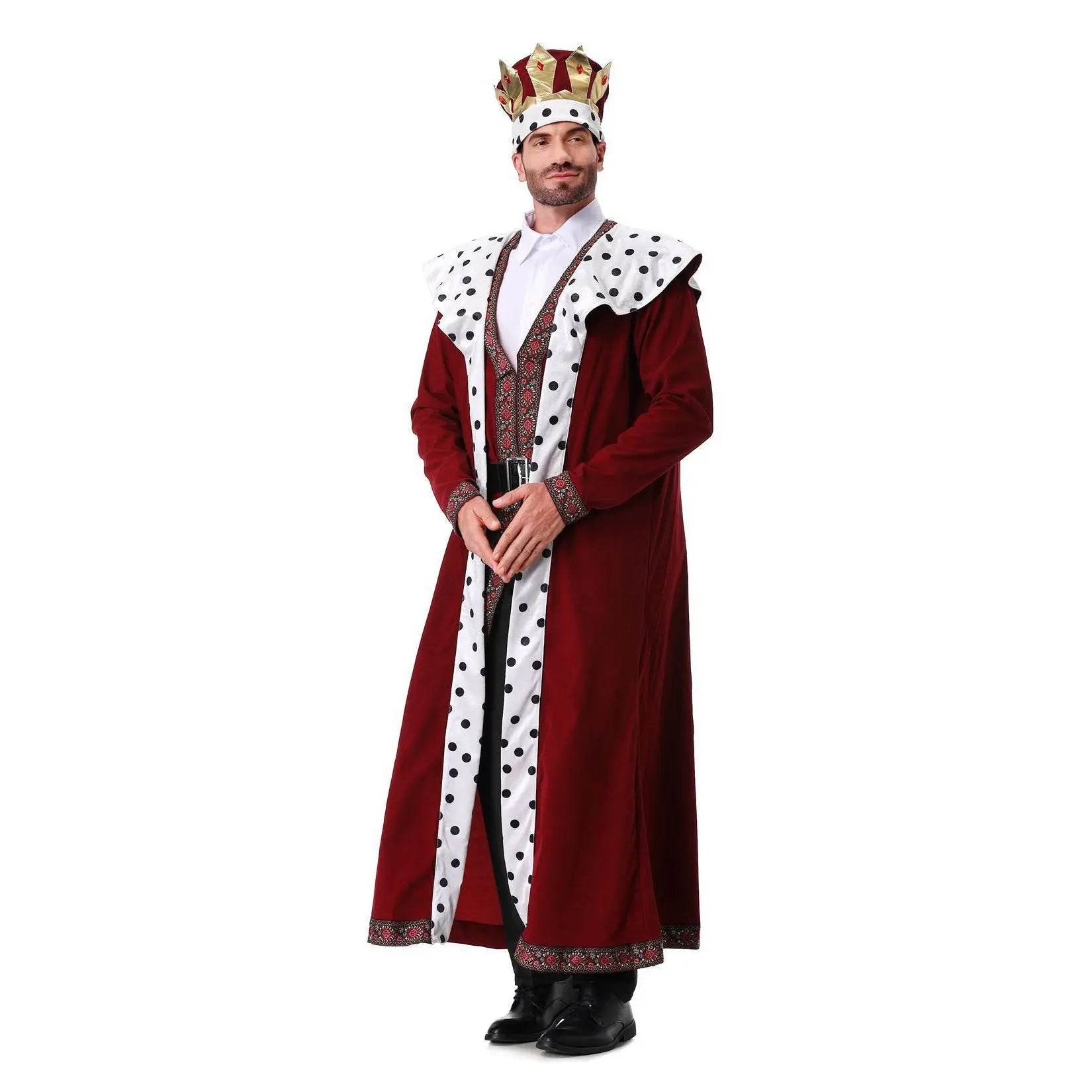 Men Medieval Roman Court Cosplay 70s Costumes - Ecosfun