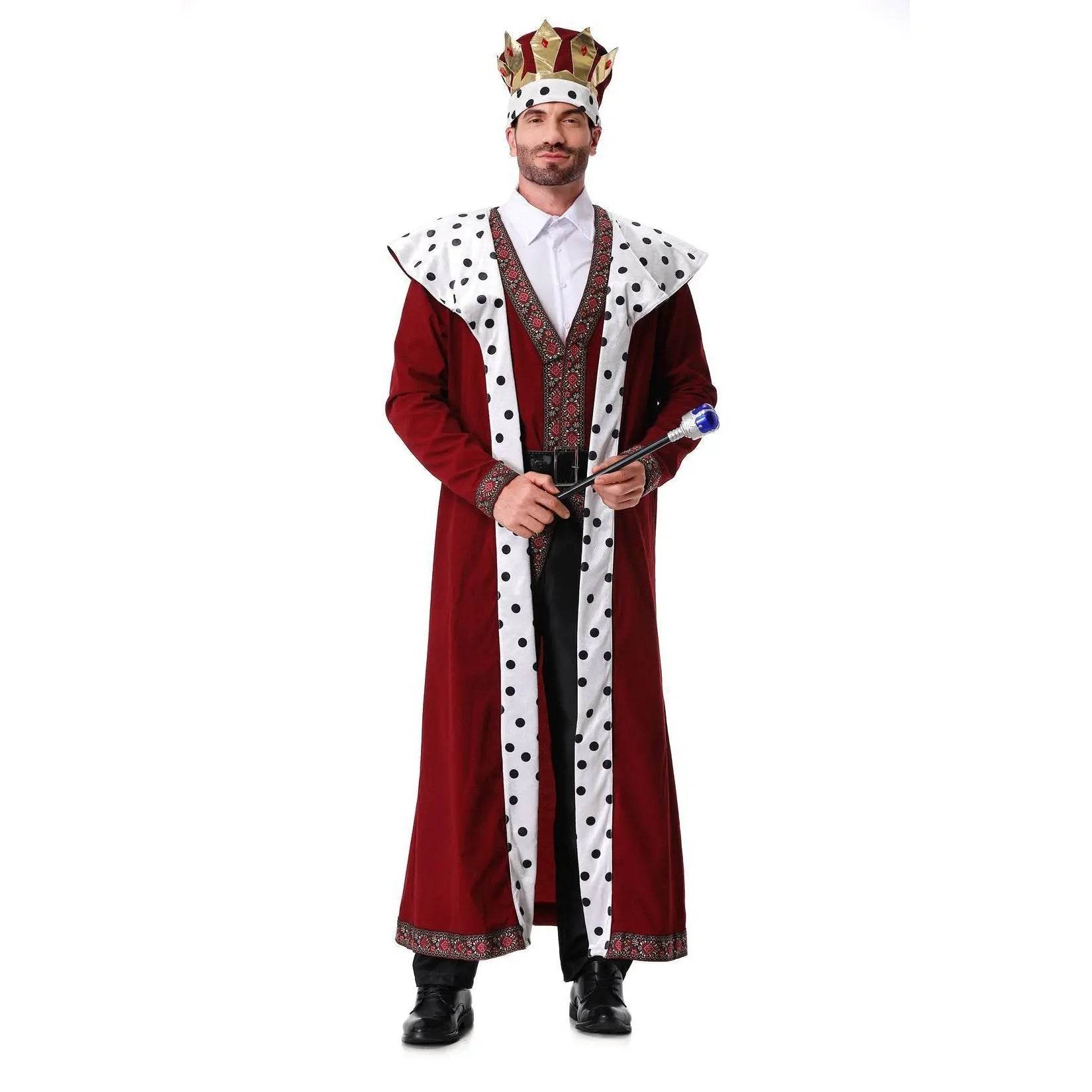Men Medieval Roman Court Cosplay 70s Costumes - Ecosfun