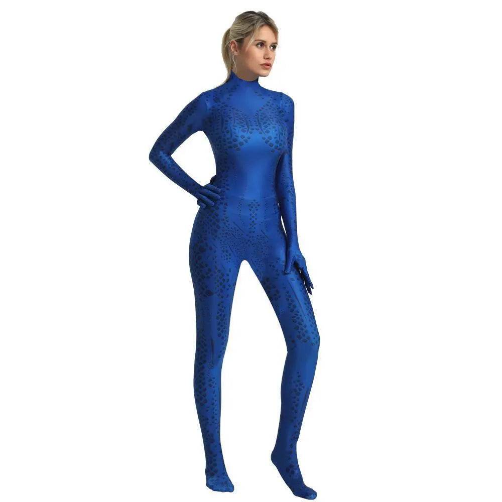 Mystique Costume X-Men Apocalypse Halloween Cosplay Bodysuit Jumpsuit Women Men Kids - Ecosfun