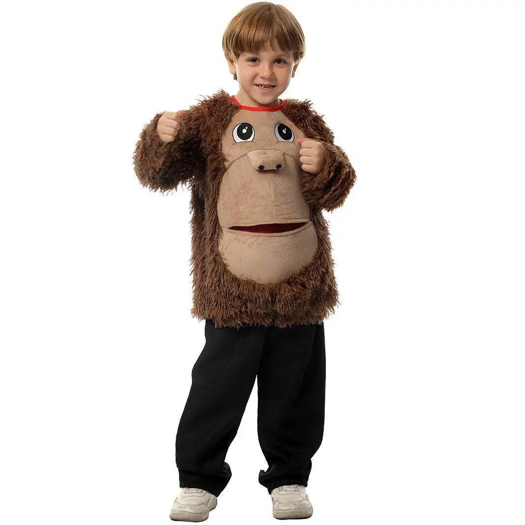 Orangutan Cosplay Costume Animal Role Playing Outfit for Kids - Ecosfun
