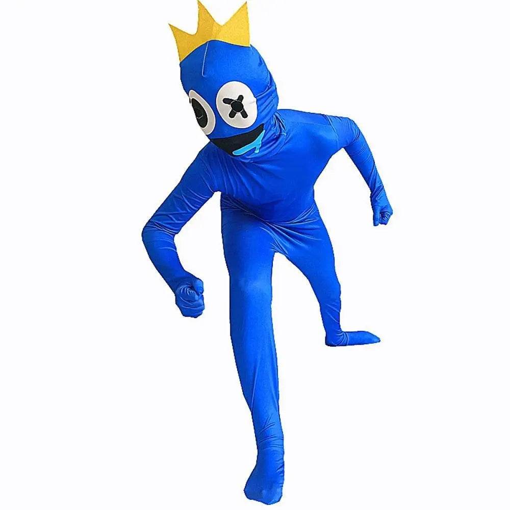 Roblox rainbow friends Cosplay Costume Blue Monster costume jumpsuit - Ecosfun