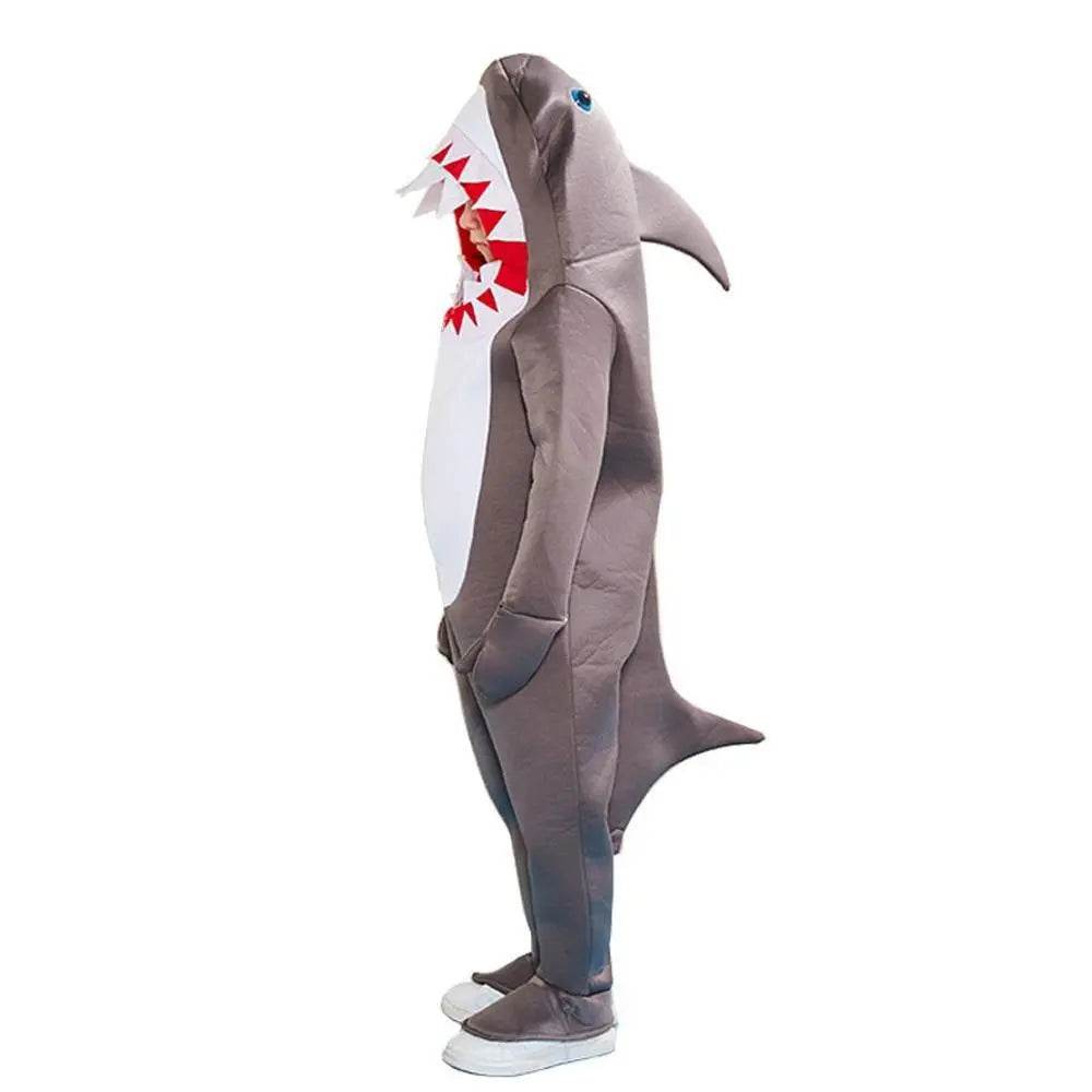 Sea Life Shark Child Jumpsuit Costume Party kids Cosplay Halloween - Ecosfun
