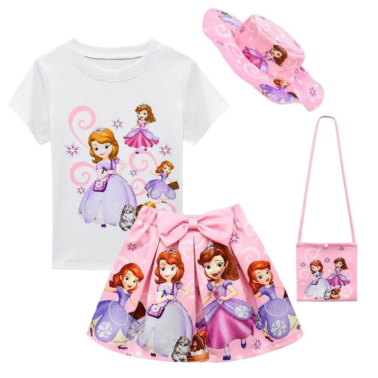 Sofia Princess Suit Dress Anime Princess Suit Dress Kids - Ecosfun
