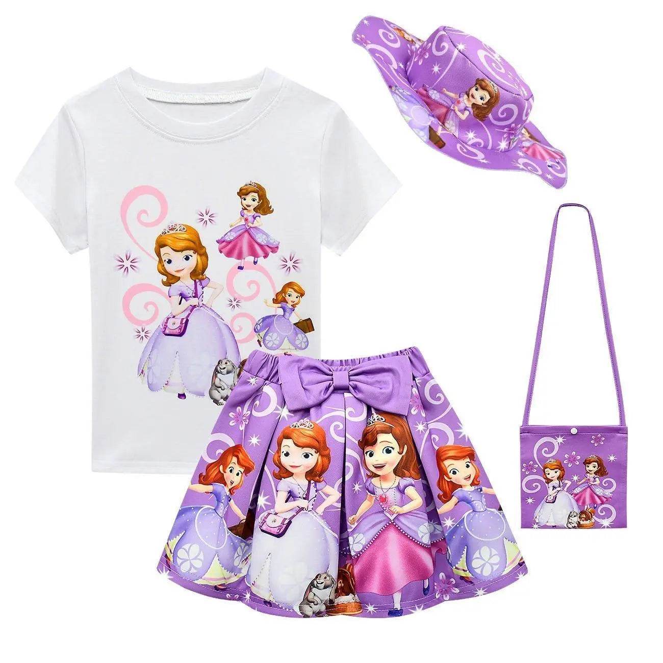 Sofia Princess Suit Dress Anime Princess Suit Dress Kids - Ecosfun
