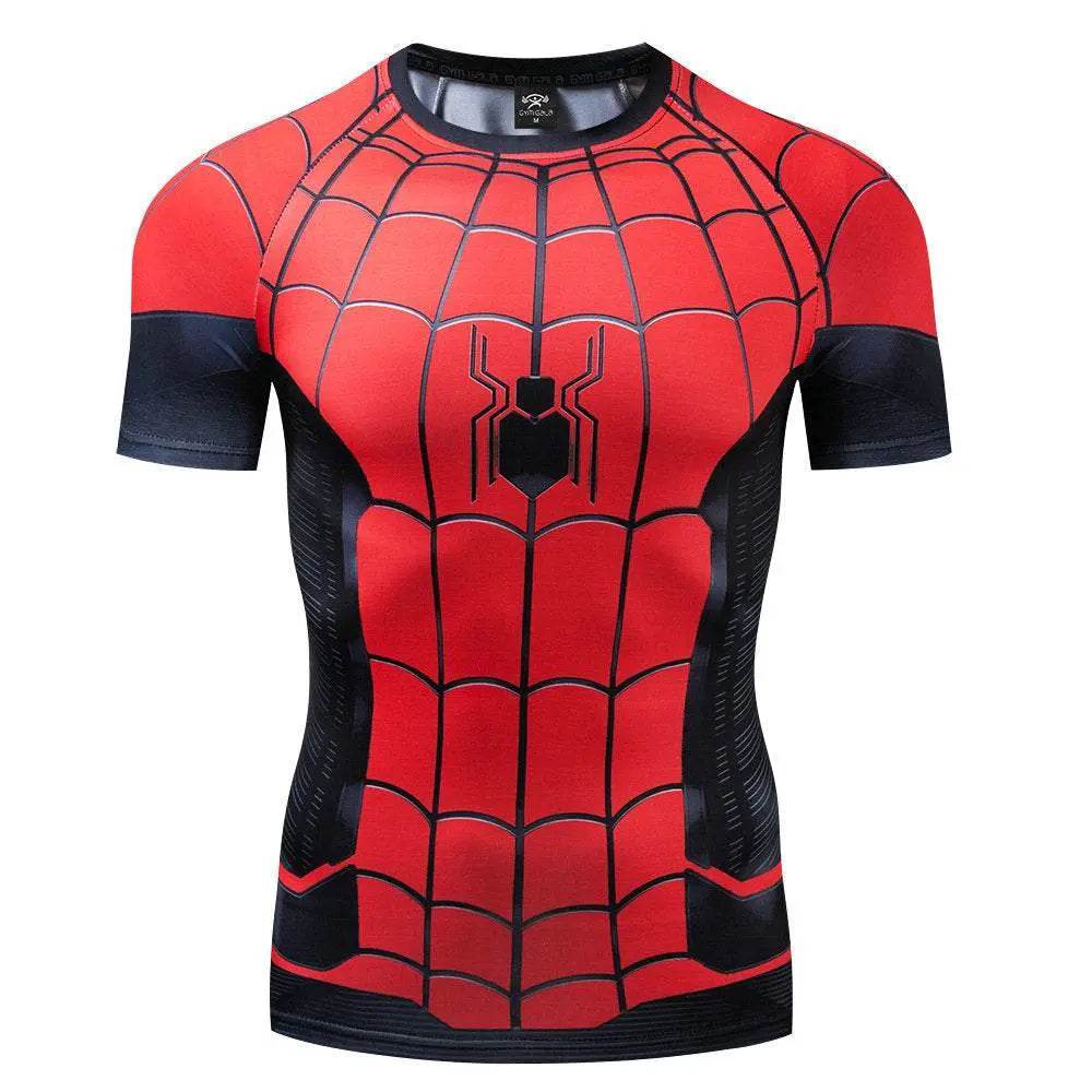 Spider-Man Far From Home Halloween Cosplay Costume Tight T-shirt - Ecosfun