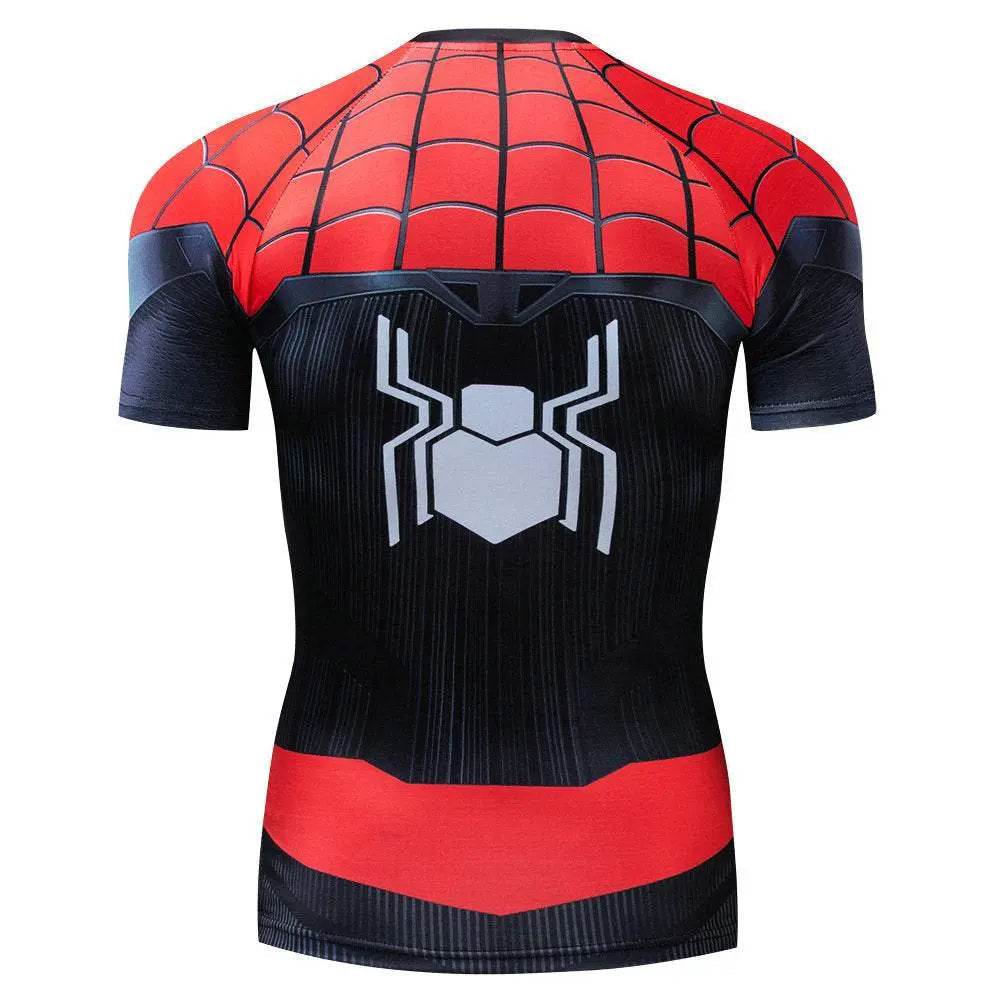 Spider-Man Far From Home Halloween Cosplay Costume Tight T-shirt - Ecosfun