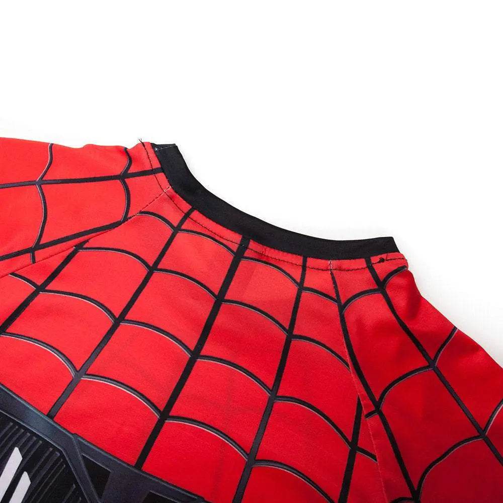 Spider-Man Far From Home Halloween Cosplay Costume Tight T-shirt - Ecosfun