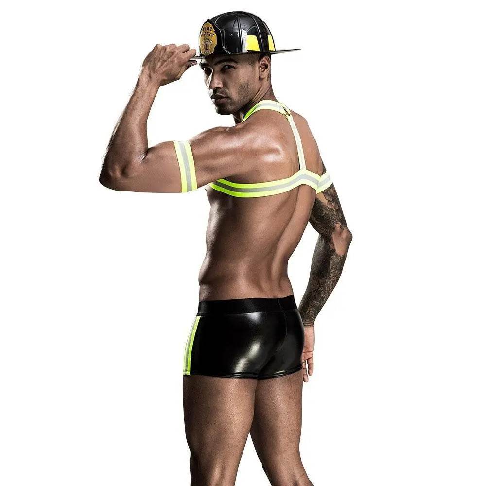 Stag do Firemen Party Fancy Dress Costume Night Club Uniform - Ecosfun
