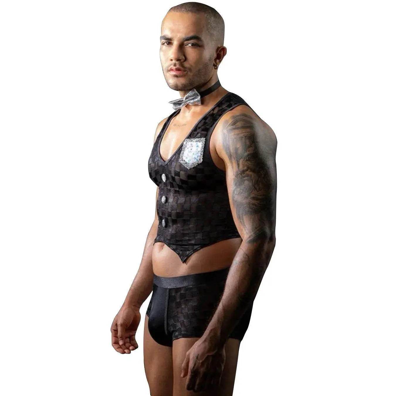 Stag do Male Servant Party Costume Night Club Uniform - Ecosfun