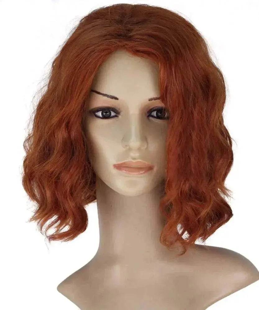 The Avengers Natasha Romanoff Black Widow Wig Short Cosplay - Ecosfun