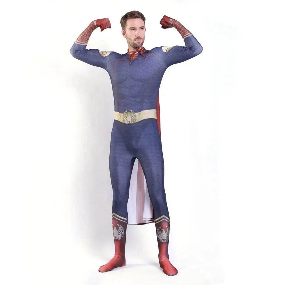 The Boys Homelander The Deep Starlight A-train Costumes Cosplay Halloween Jumpsuit Adult Kids - Ecosfun