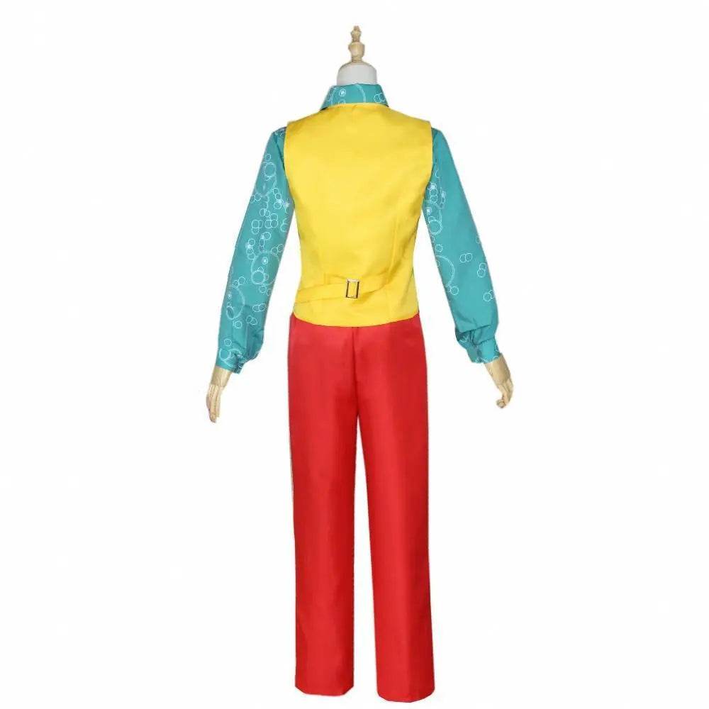 The Joker Cosplay Costume Halloween Party Joaquin Phoenix Clown Outfit Suit for Men - Ecosfun