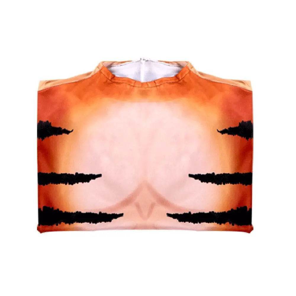 Tiger Stripes Animal Cosplay Zentai Costume Jumpsuit Bodysuit Outfits Adult - Ecosfun