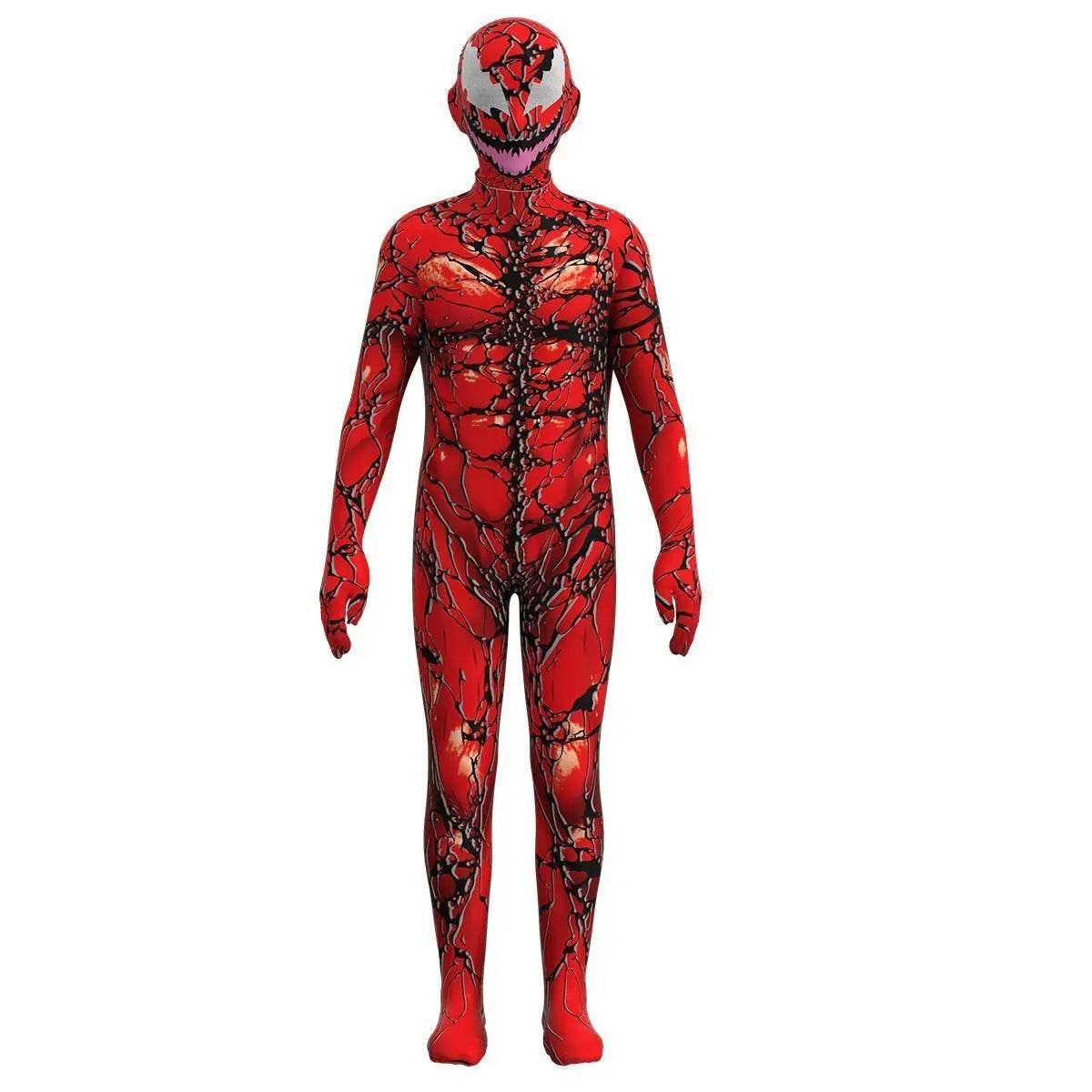 Venom: Let There Be Carnage Costumes Bodysuit Halloween Superhero jumpsuits For Kids - Ecosfun