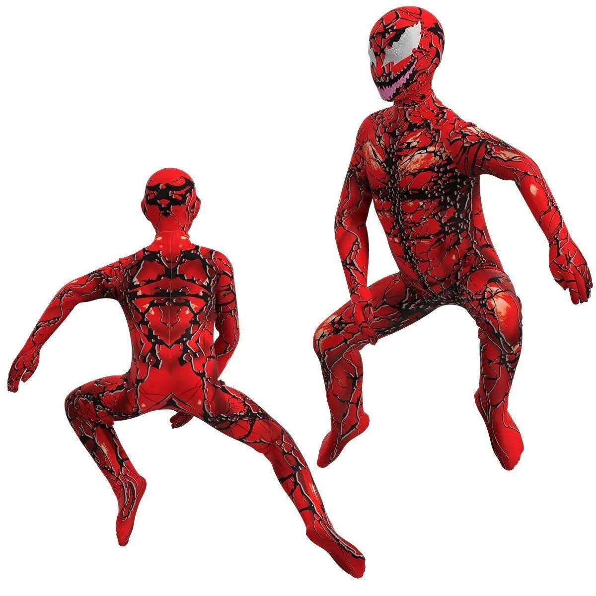 Venom: Let There Be Carnage Costumes Bodysuit Halloween Superhero jumpsuits For Kids - Ecosfun