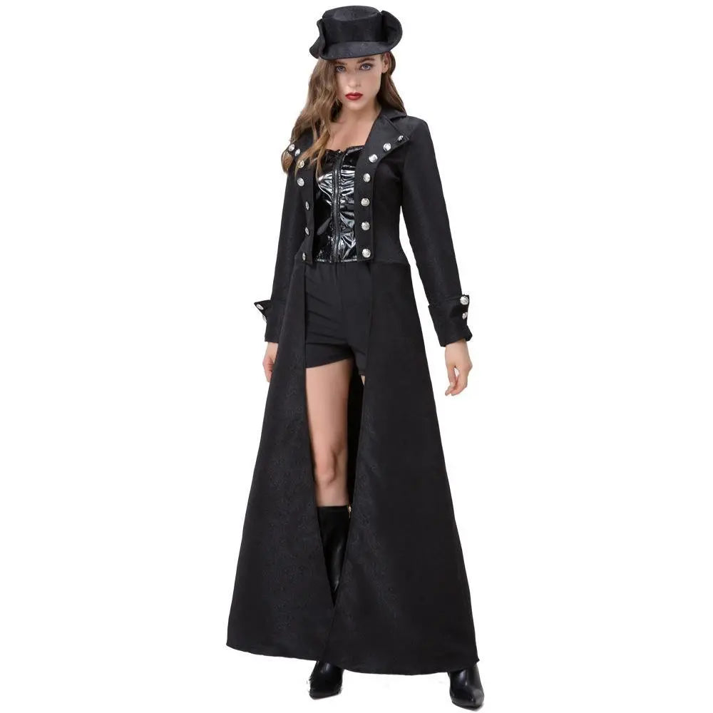 Vintage Medieval Steampunk Halloween Outfits Carnival Cosplay Costume For Adult - Pajamasbuy