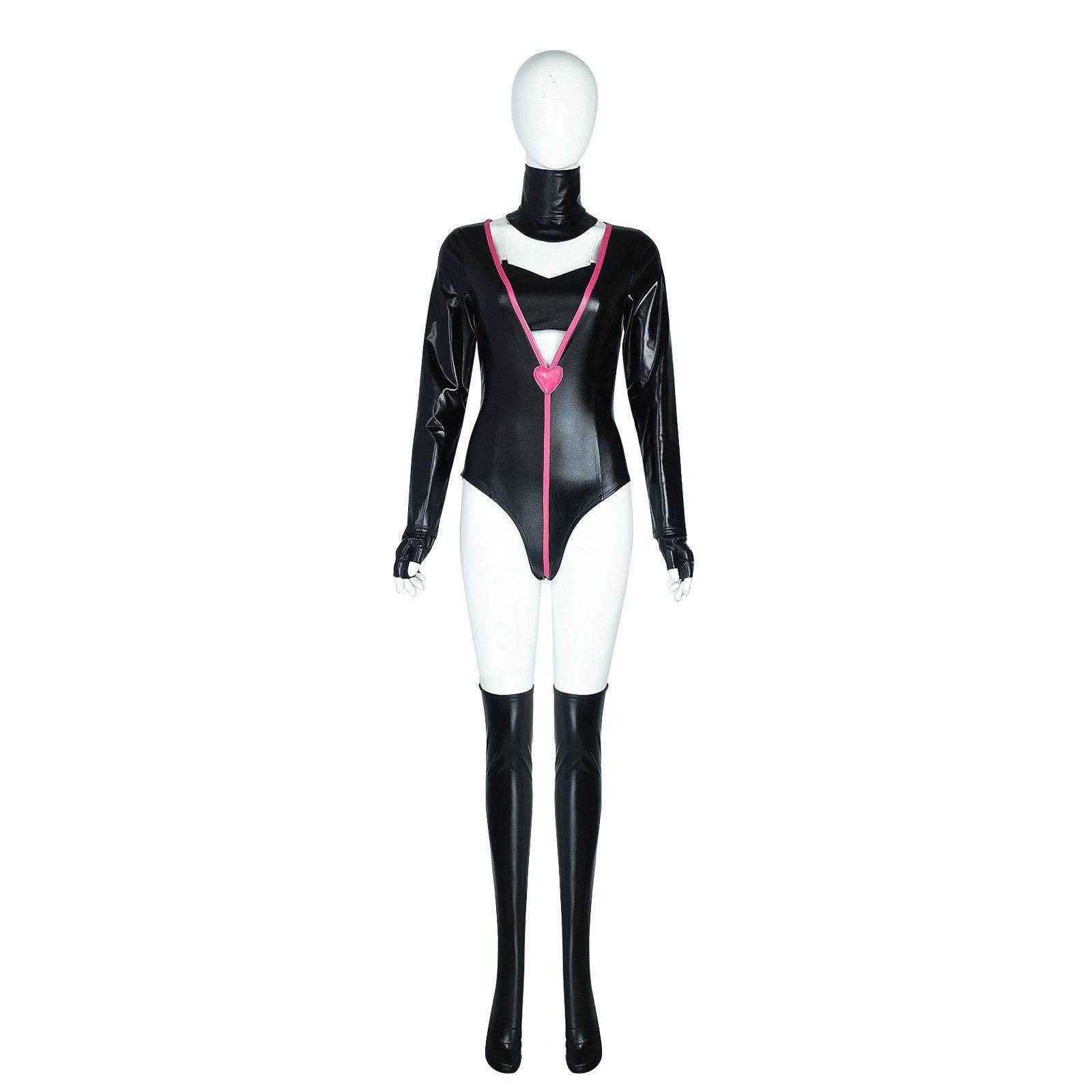AD Angel Dust Hazbin Hotel Adult Cosplay Costume Outfits Halloween Carnival Suit - Ecosfun
