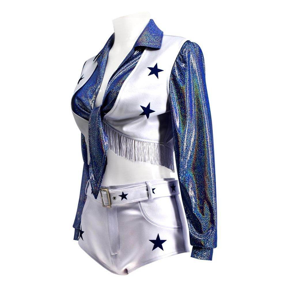 Adult dallas cowboys cheerleader halloween costume for Women - Ecosfun