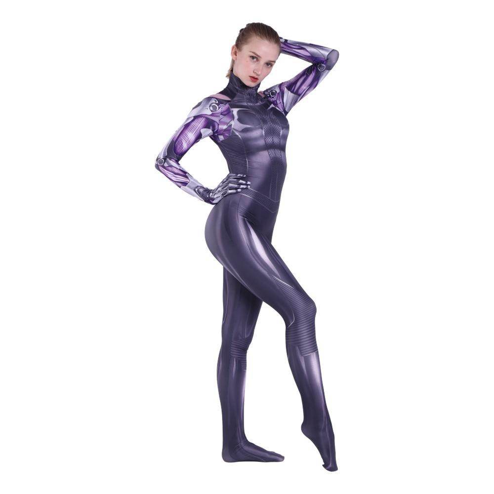 Alita Battle Angel 3D Print Cosplay Costume Adult Kids Jumpsuit for Parties Photoshoots - Ecosfun